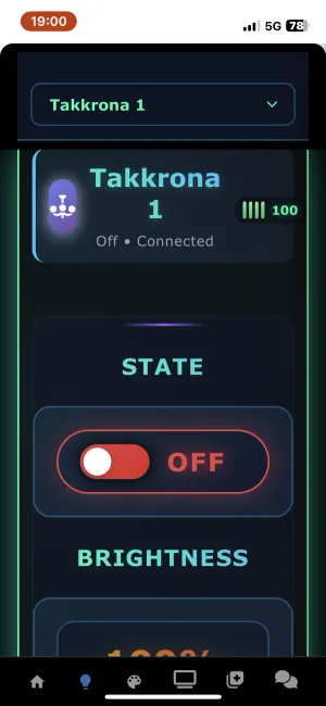 Dashboard device controls